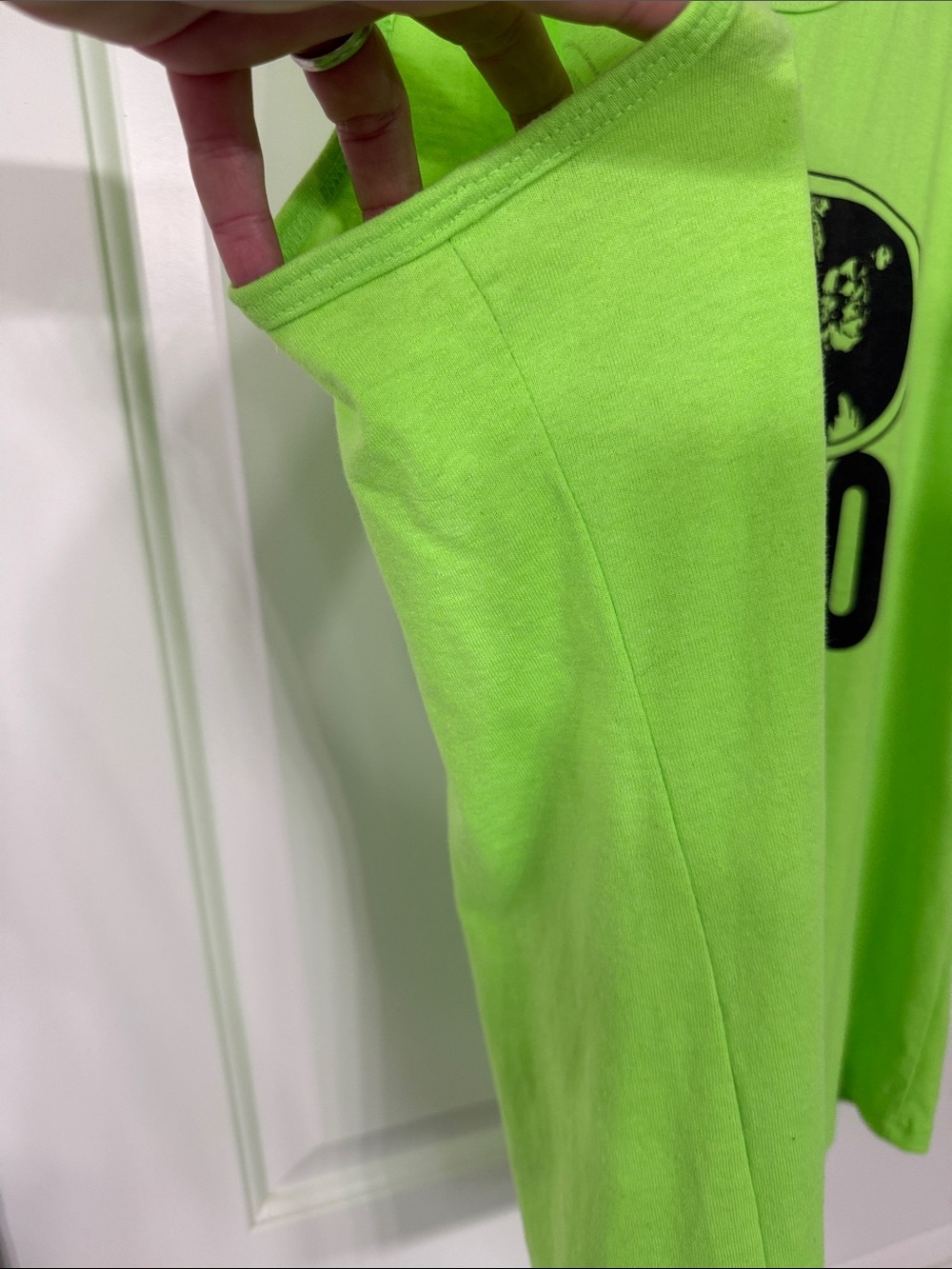 American Classics Neon Green 'Macho Man' Graphic Tank - Picture 3 of 6